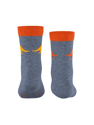FALKE | Chaussettes garçon DINOSAURS LT chiné | blau